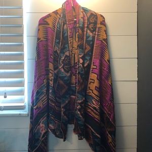 THEODORA CALLUM Printed scarf, o/s never worn